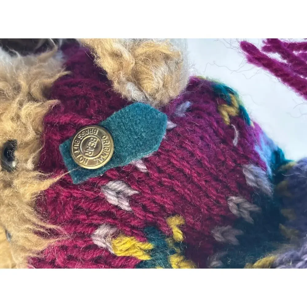 Brass Button Bear Collection Dooney the Bear of Serenity & Good Fortune Vintage